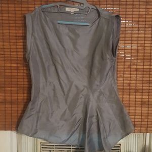 Banana Republic Heritage silk linen blend top